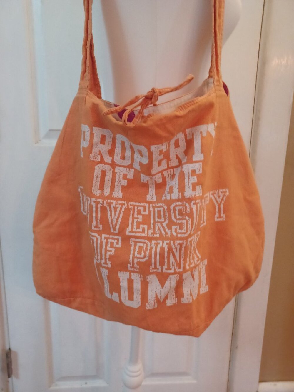 Vintage Y2K Victoria's Secret Property of University of PINK Reversible Tote